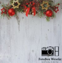 Weihnachten Bogen mit Logo